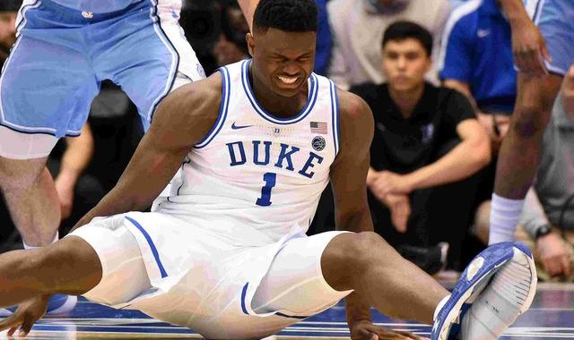  锡安脚踝扭伤预计缺席两周常规赛  