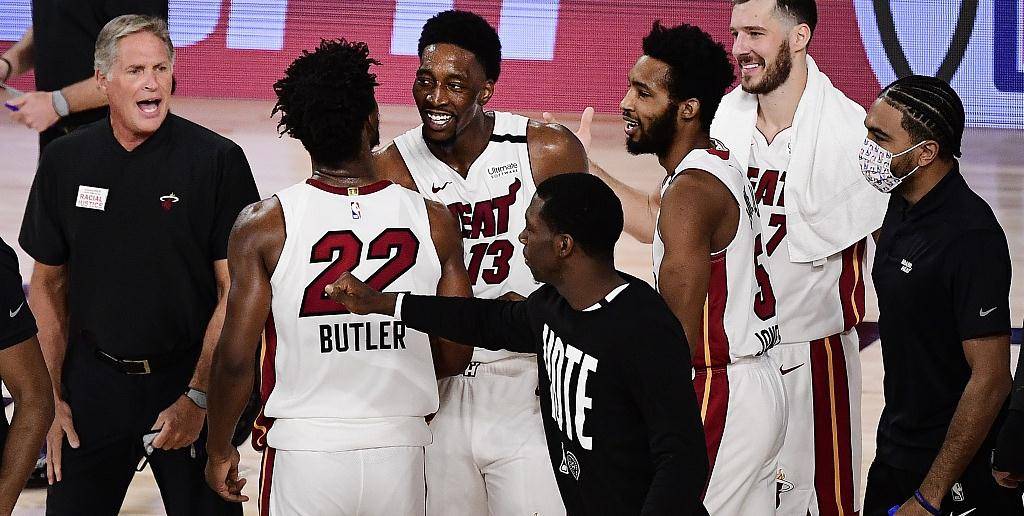  巴特勒关键封盖热火险胜凯尔特人  